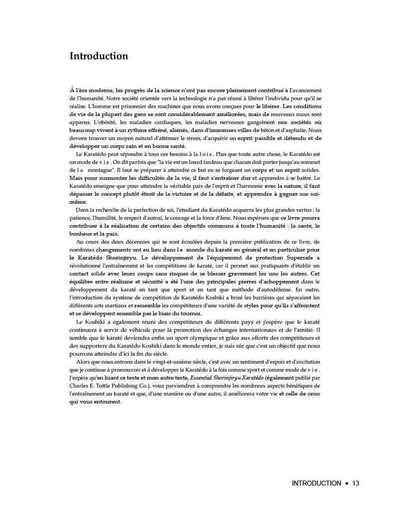 Scientifique Karatedo - Version française