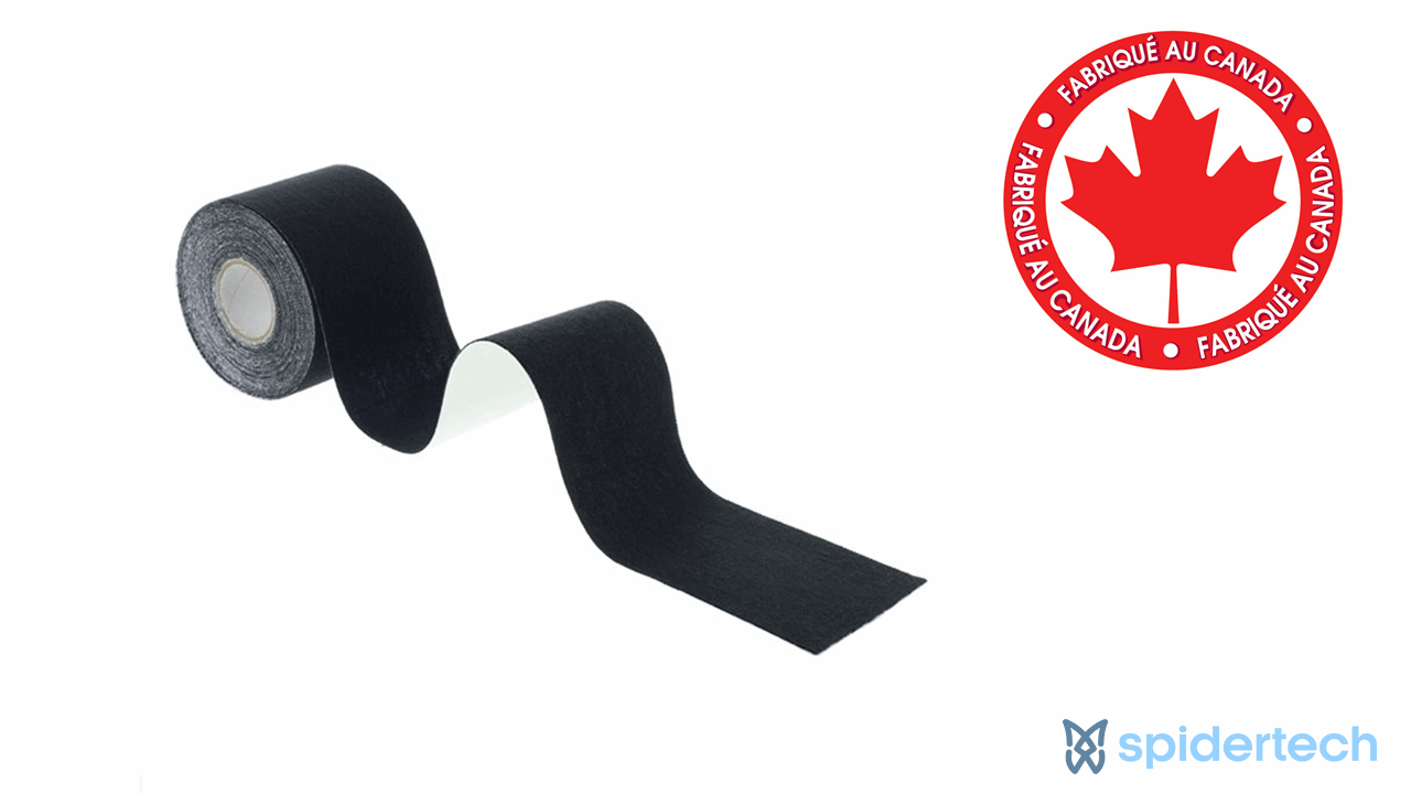 Bandages neuro-proprioceptifs - Eco-Pack - SPIDERTECH Noire