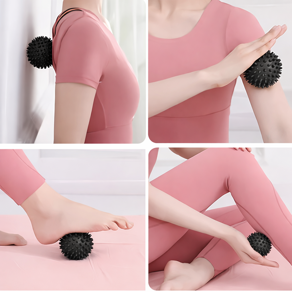 Ensemble Rouleau et Balle d’Automassage – Récupération Musculaire & Mobilité - e-tao.ca