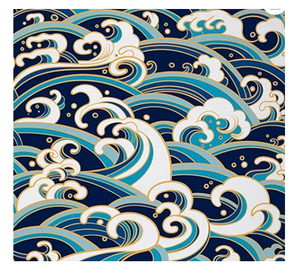 Hakama Folding Fabric - Mizu Model (Water)