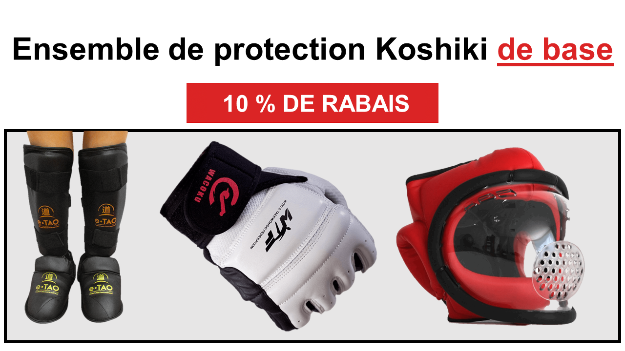 Ensemble complet de protection Koshiki de base - 10 % de rabais