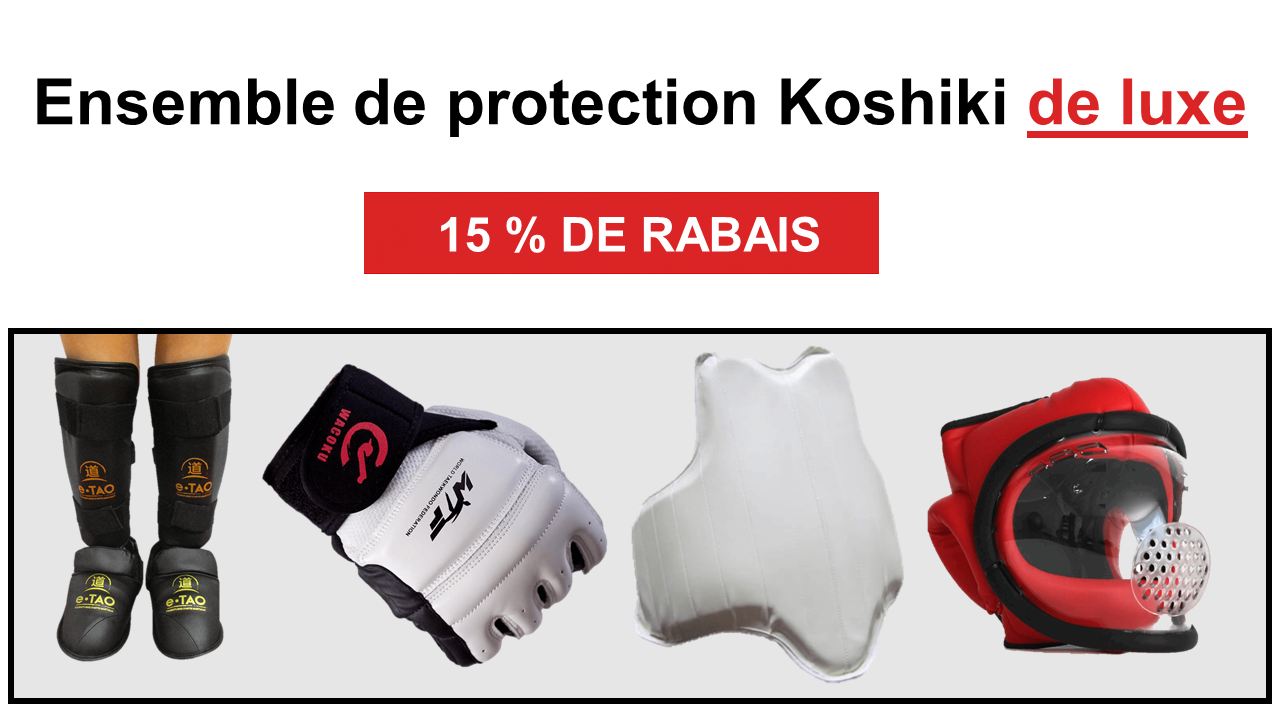 Ensemble complet de protection Koshiki de luxe - 15 % de rabais