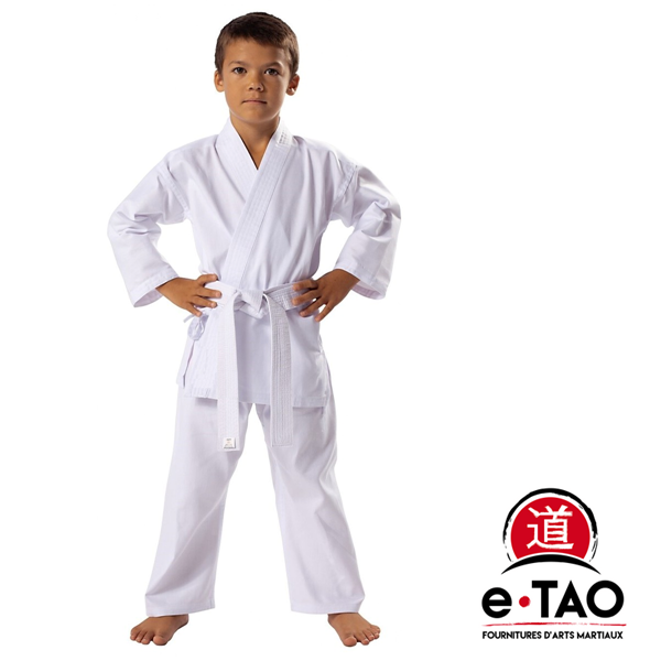 PAS DE BRODERIE - KARATEGI/KIMONO/DOGI - UNIFORME DE BASE 8OZ