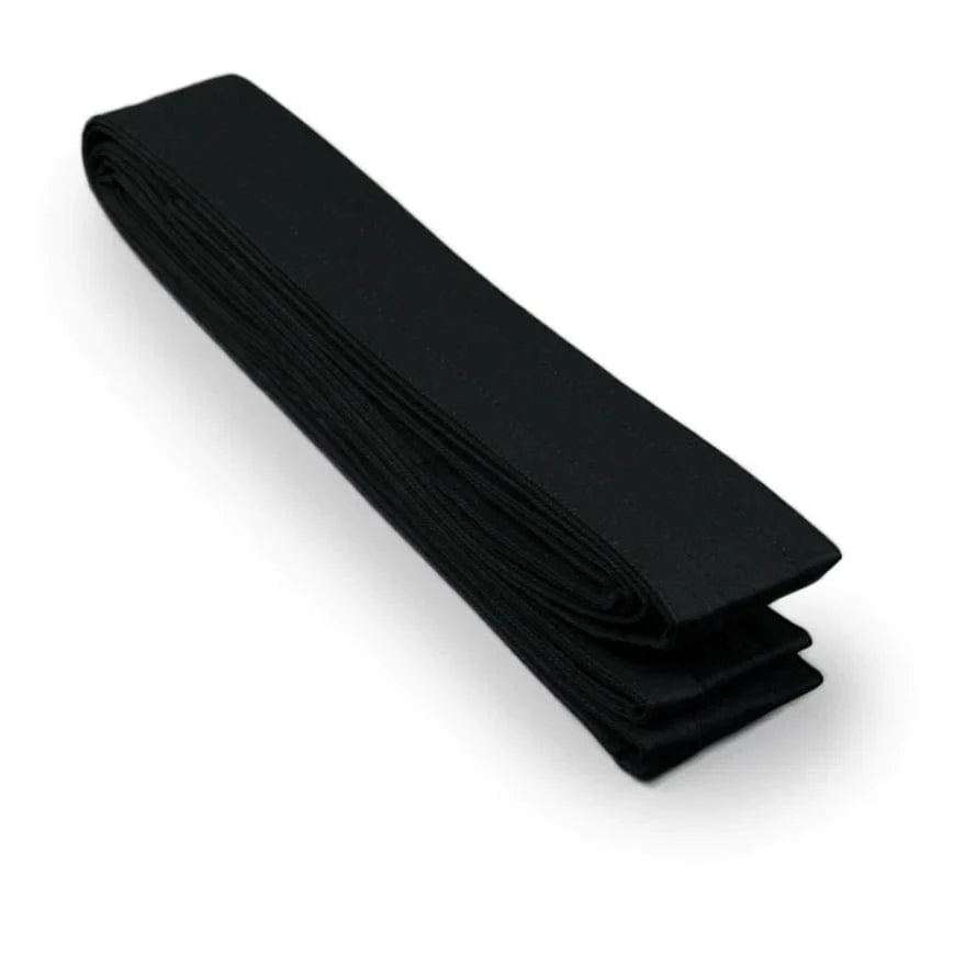 Ceinture/Obi de iaido en coton - économique - noir