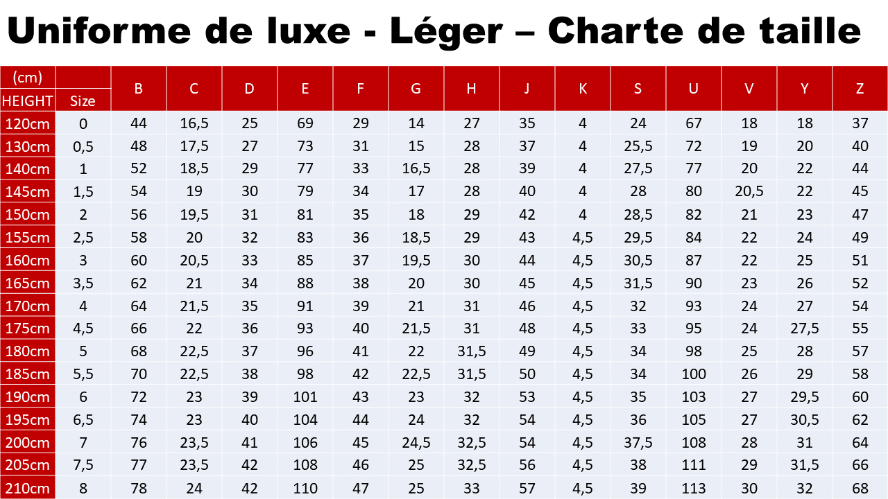 Uniforme de Karaté (karategi) de luxe - Léger (Mi-rigide)