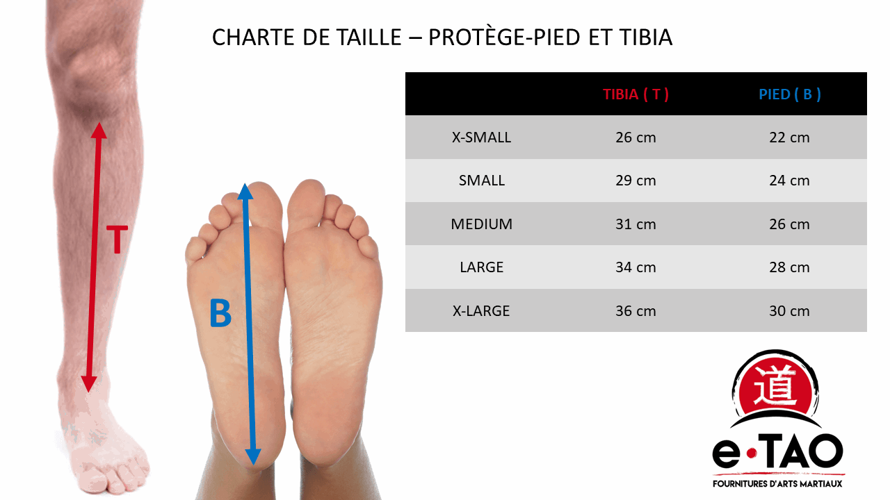 Protège pied et tibia : e-TAO