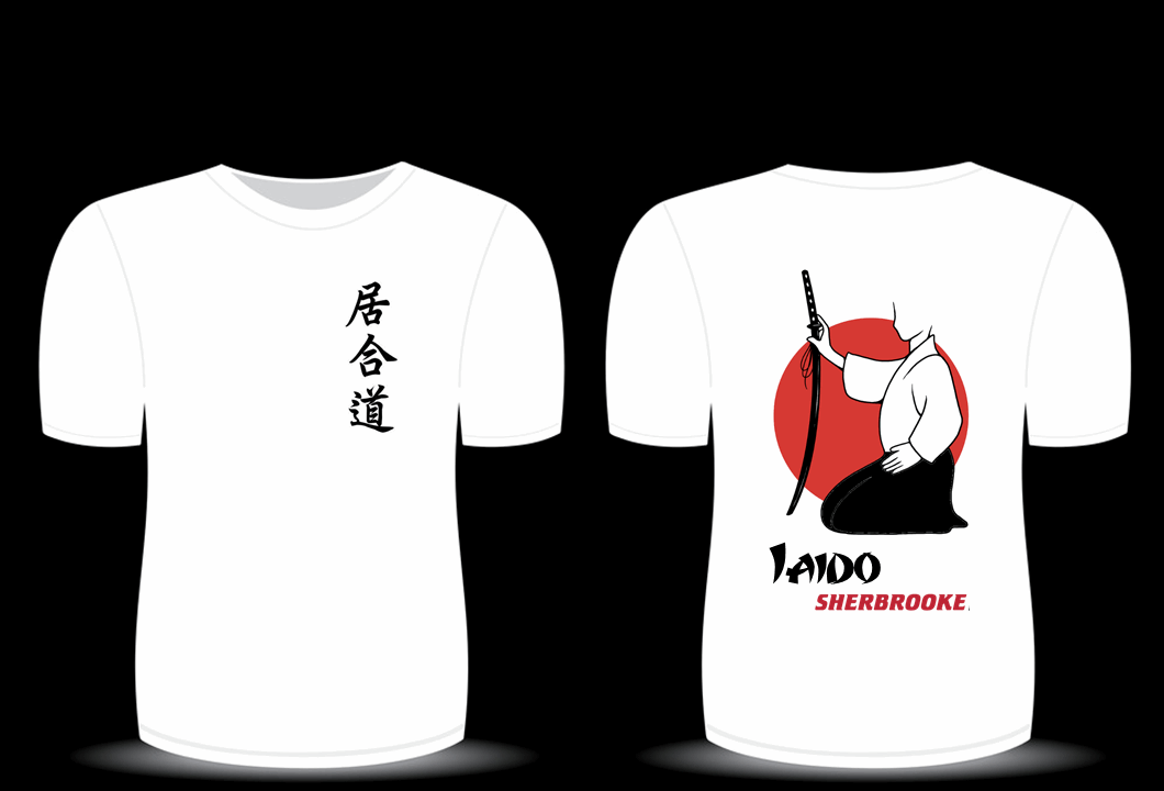 T-shirt - Modèle Seiza -Iaido Sherbrooke