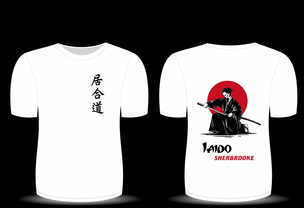 T-shirt - Modèle Nukitsuke -Iaido Sherbrooke