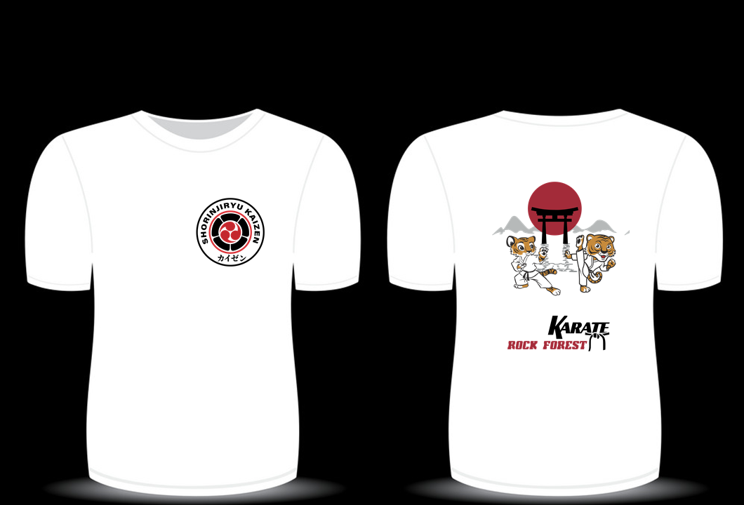T-shirt à manche courte - Kaizen - Blanc