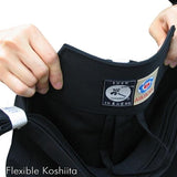 Hakama Tetron (Polyester/Rayonne) - Aikido aikikai - noir - e-tao.ca