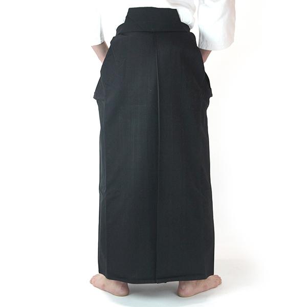 Hakama Tetron (Polyester/Rayonne) - Aikido aikikai - Tozando - noir