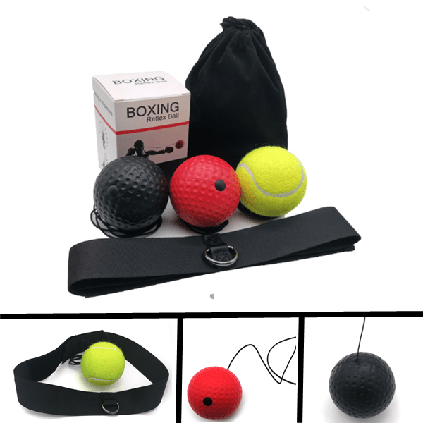 Balle de réflexe frontale ("reflex ball")