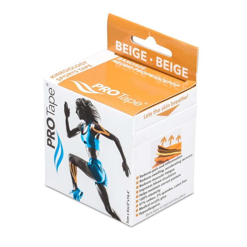 ProTape - Bandages neuro-proprioceptifs - MASSOKIT Beige