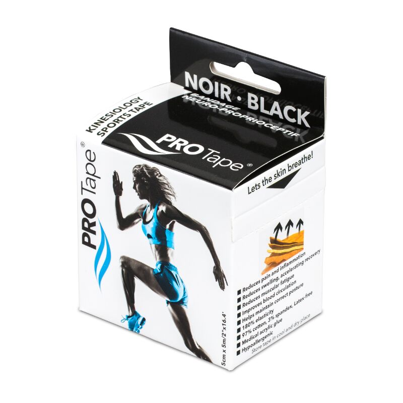 ProTape - Bandages neuro-proprioceptifs - MASSOKIT Noire